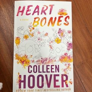Heart bones book by Colleen Hoover